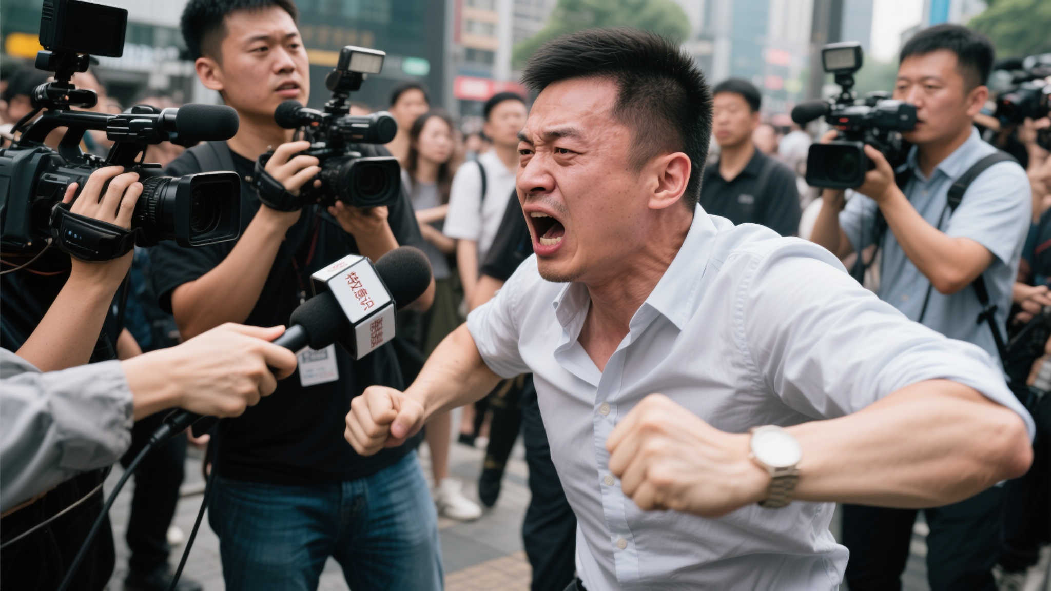 削弱了他的